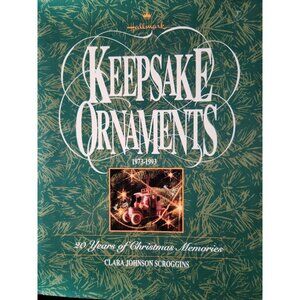 Author Signed Vintage Hallmark Keepsake Ornaments 1973-1993